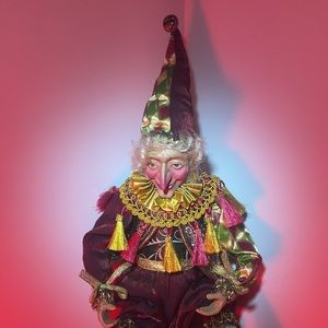 Vintage Mark Roberts. Jester Fairy Elf!